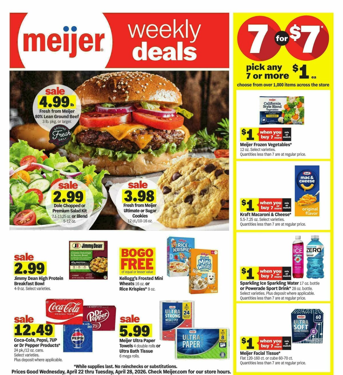 Meijer Weekly Ad from April 22