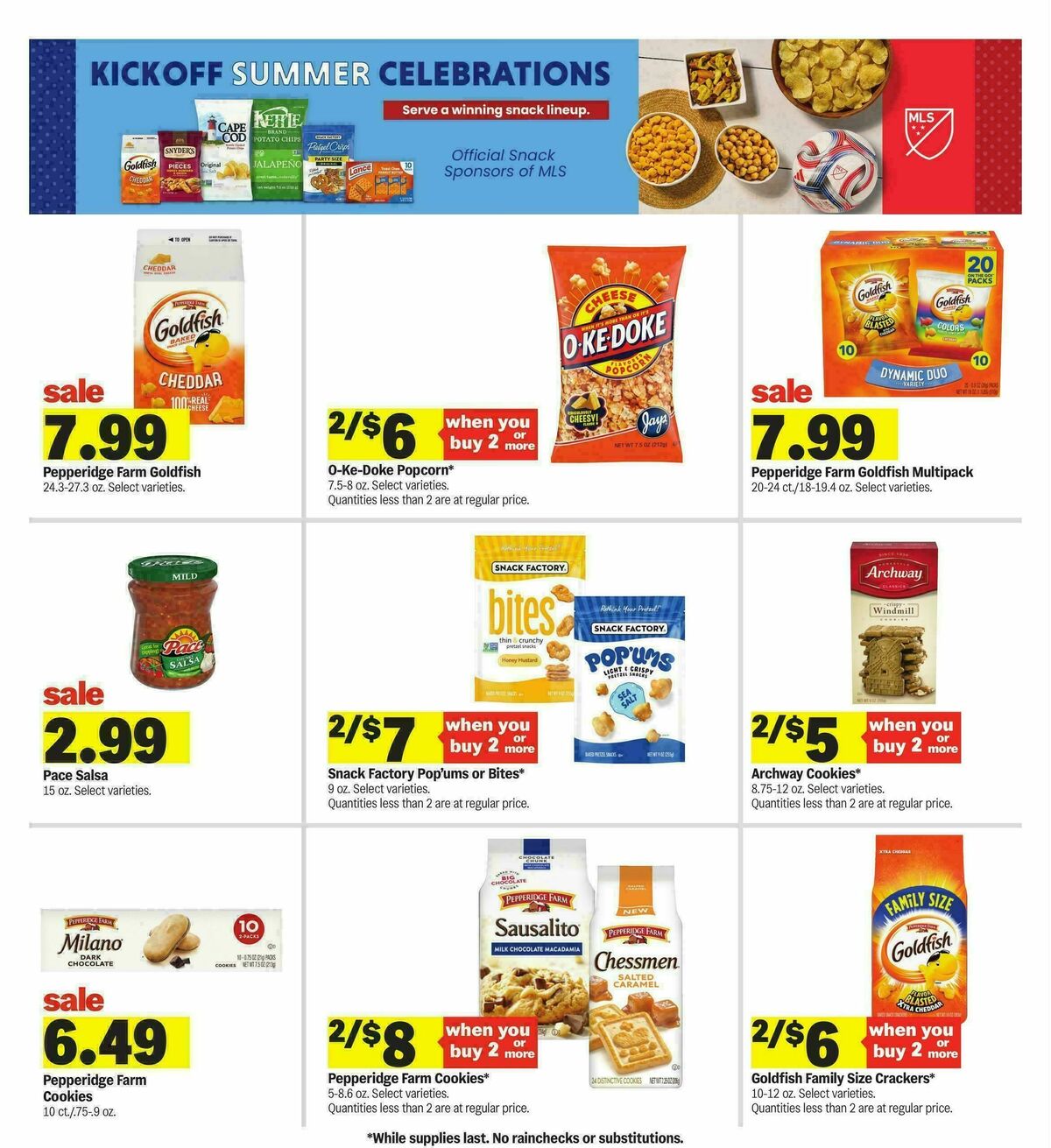 Meijer Weekly Ad from April 22