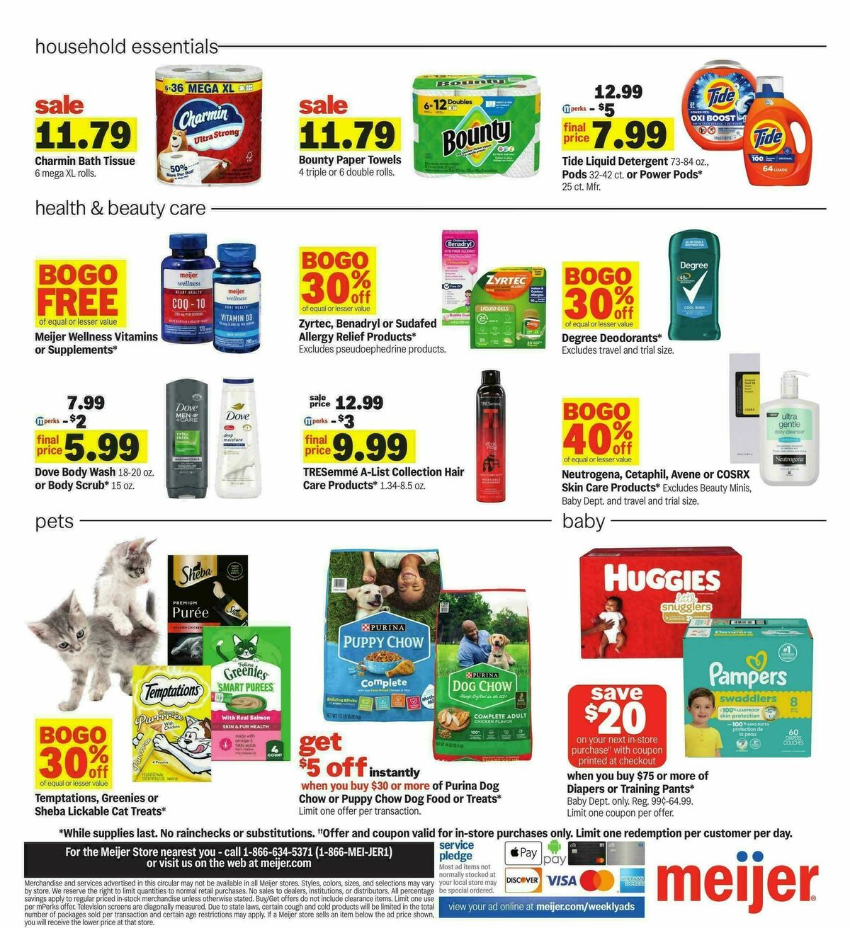 Meijer Weekly Ad from April 22
