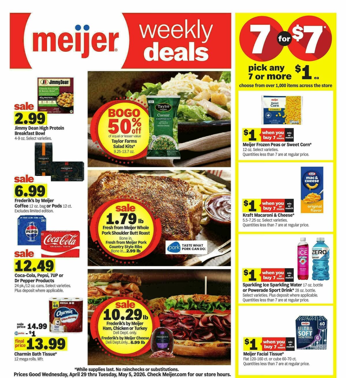 Meijer Weekly Ad from April 29