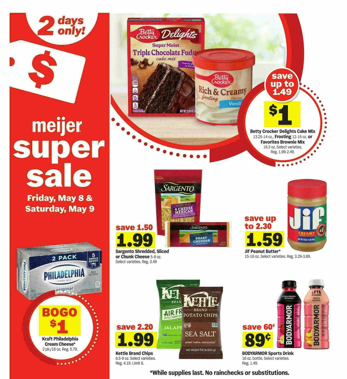 Meijer Super Sale Weekly Ad from May 8