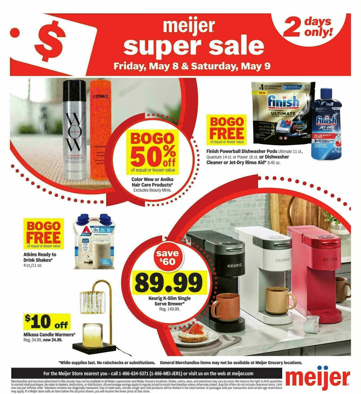 Meijer Super Sale Weekly Ad from May 8