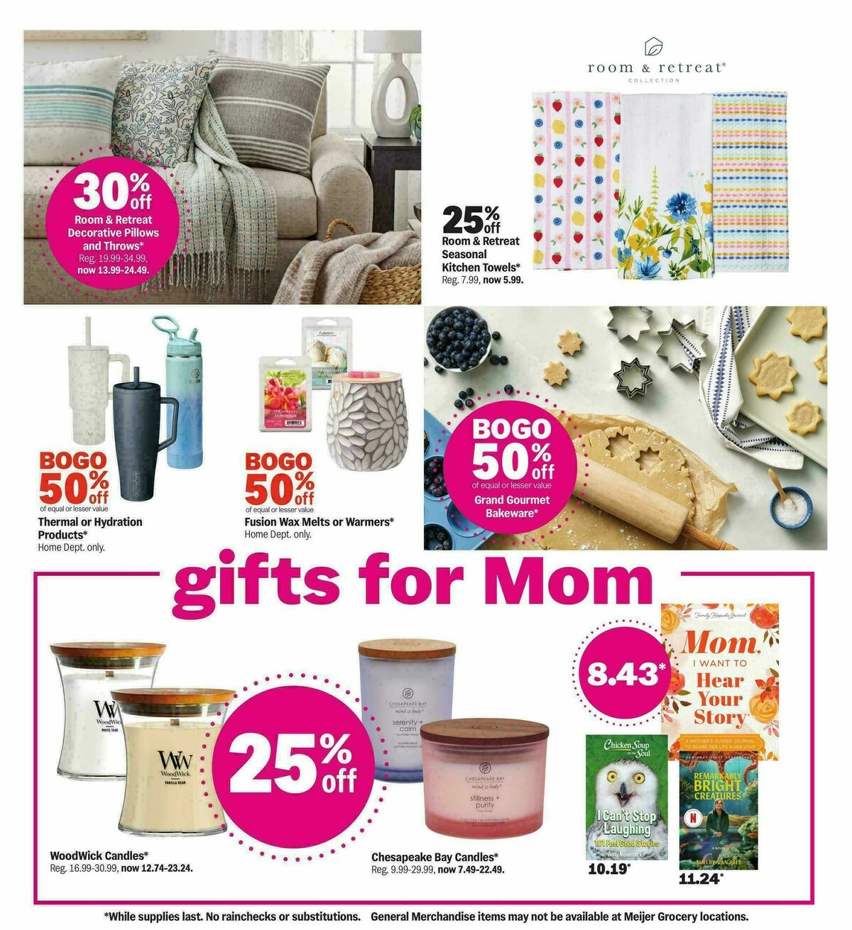 Meijer Give mom the best Weekly Ad from May 6