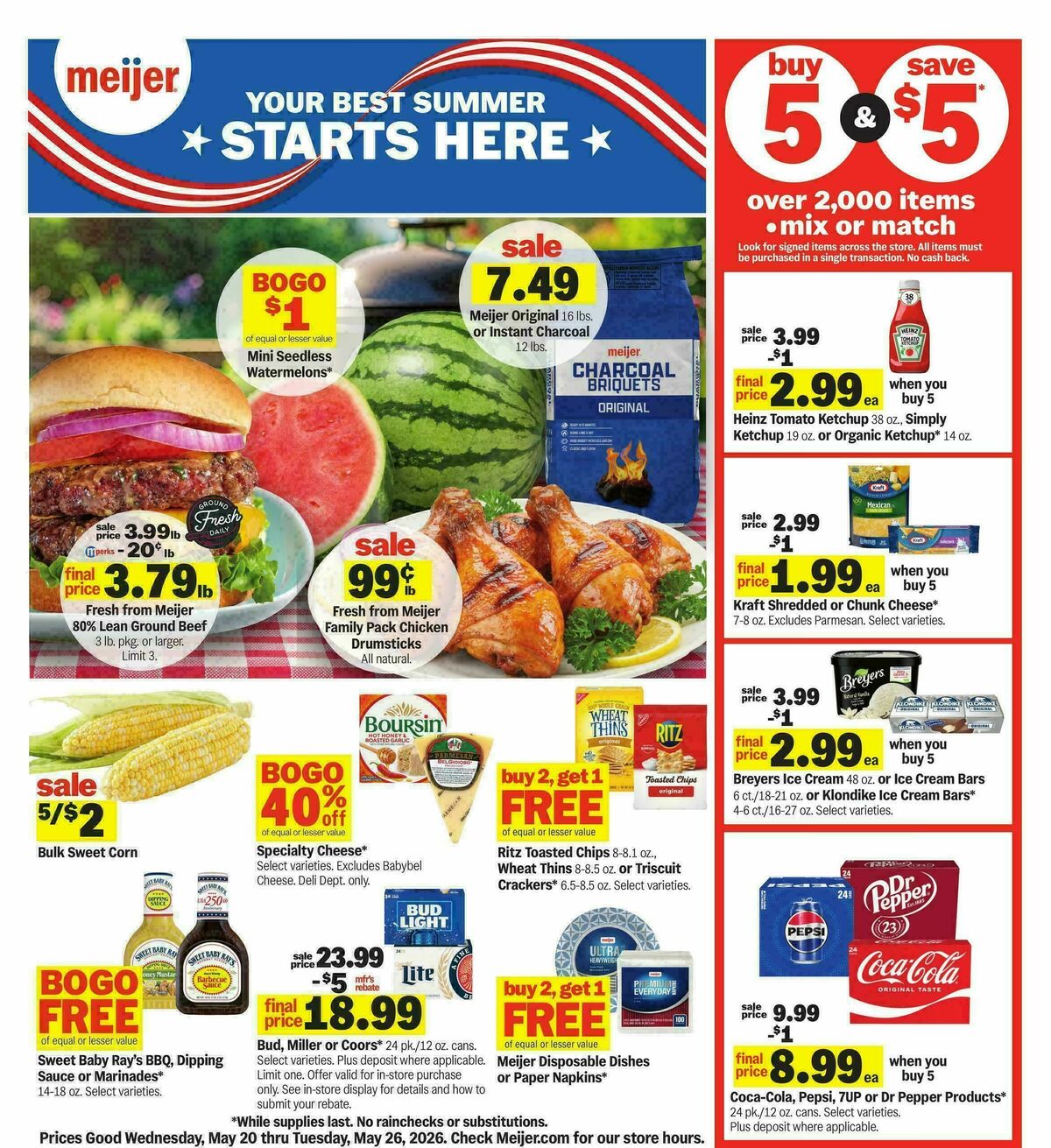 Meijer Weekly Ad from May 20