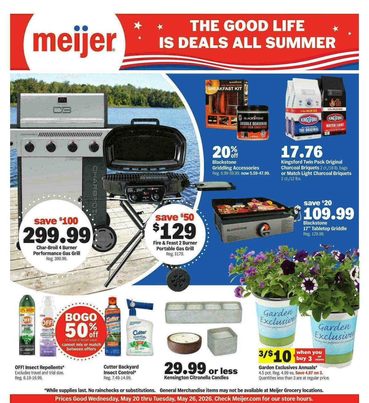 Meijer The good life is deals all summer Weekly Ad from May 20