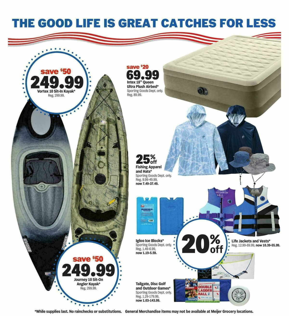 Meijer The good life is deals all summer Weekly Ad from May 27