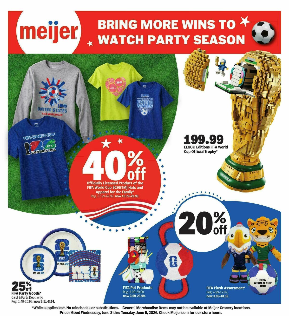 Meijer Bring more wins to watch party season Weekly Ad from June 3
