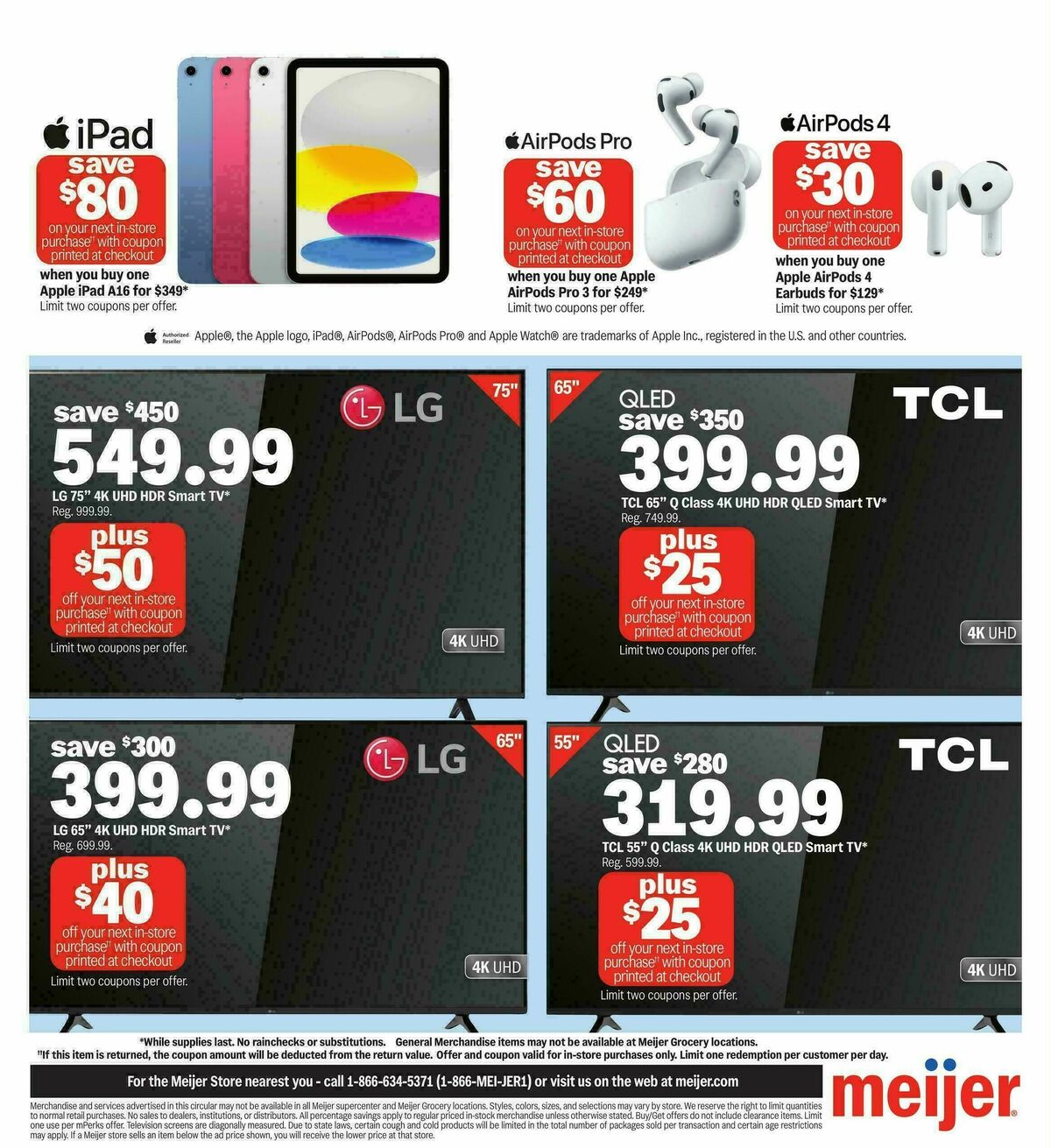 Meijer Bring more wins to watch party season Weekly Ad from June 3