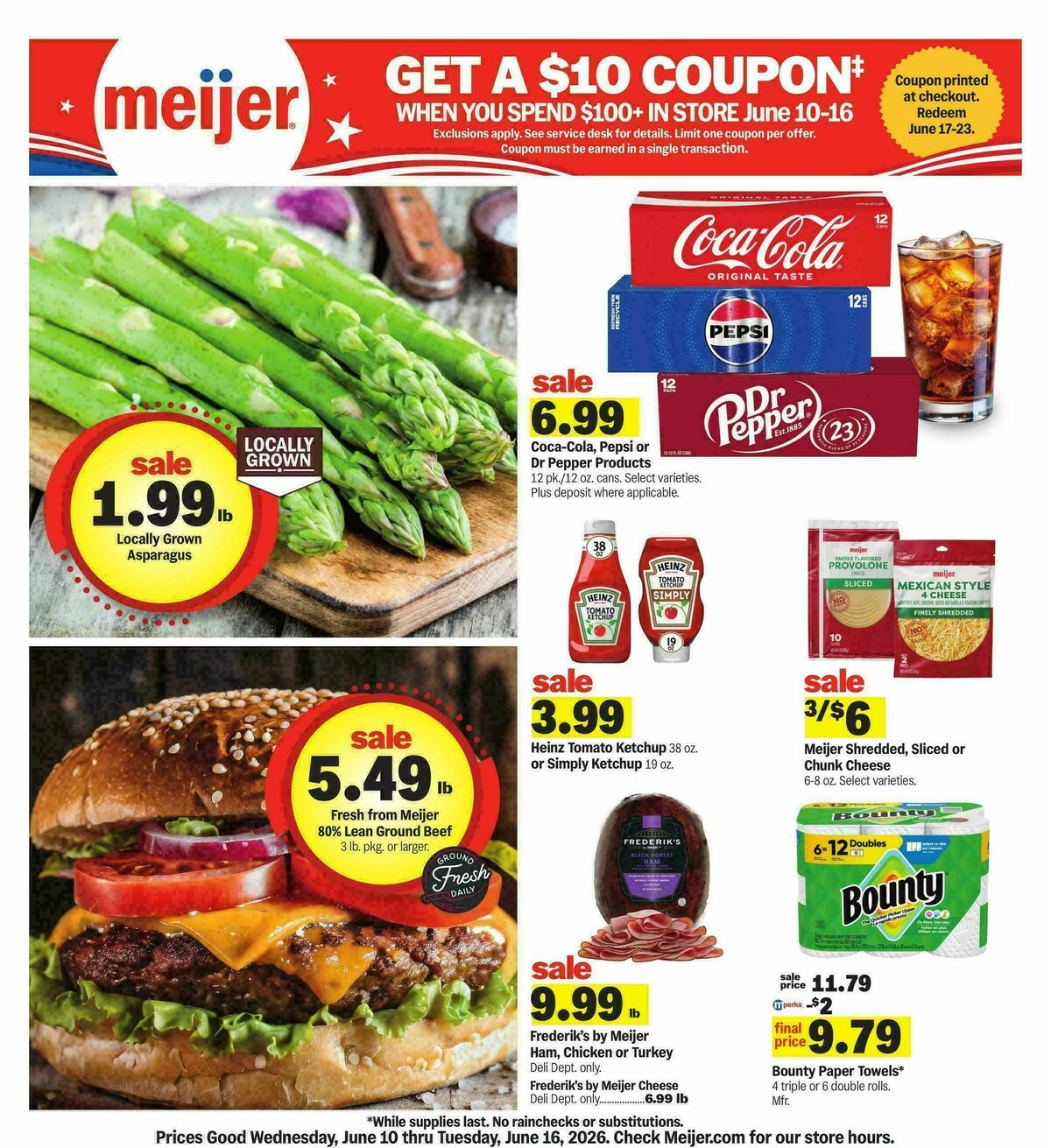 Meijer Weekly Ad from June 10