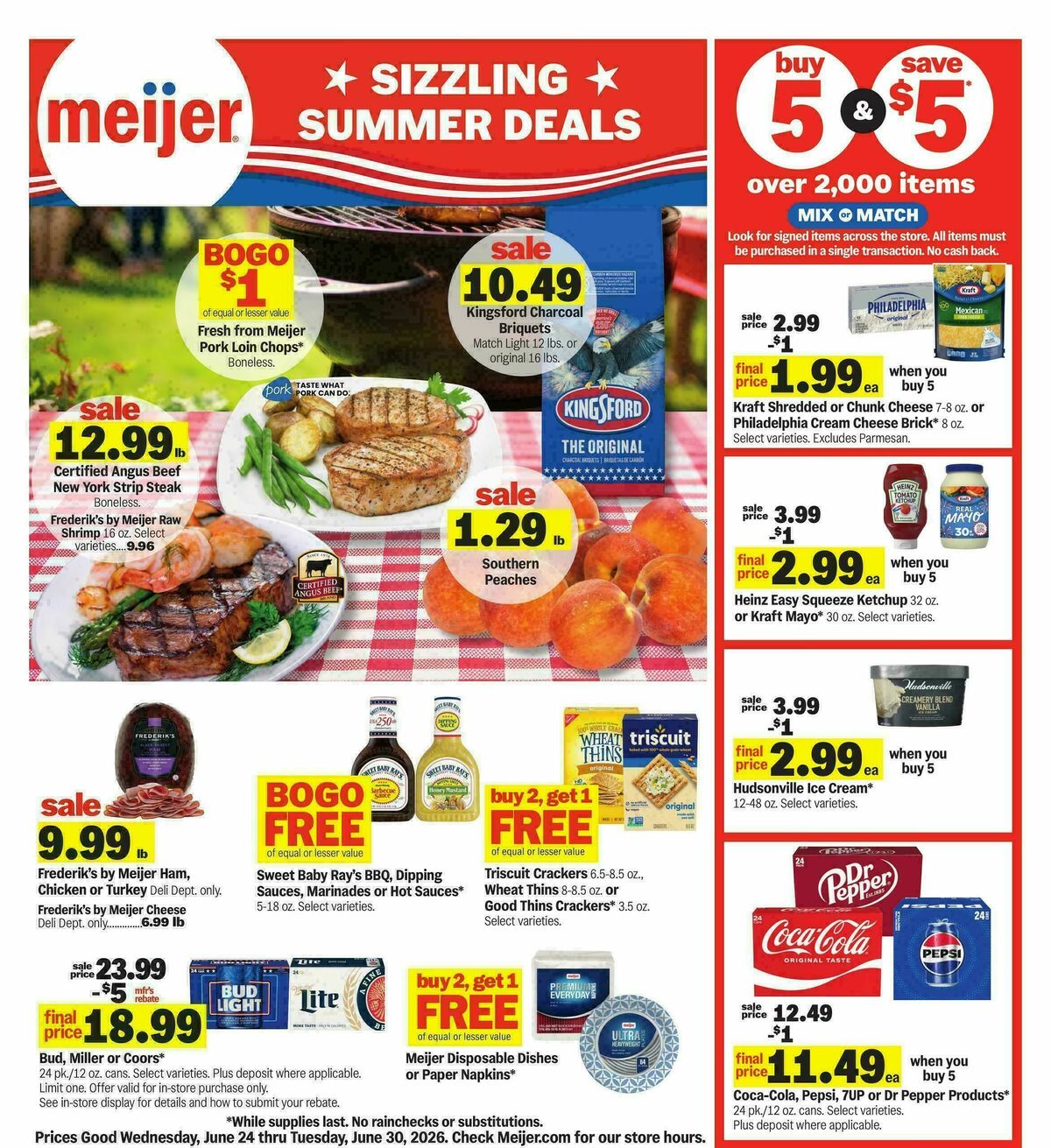 Meijer Weekly Ad from June 24