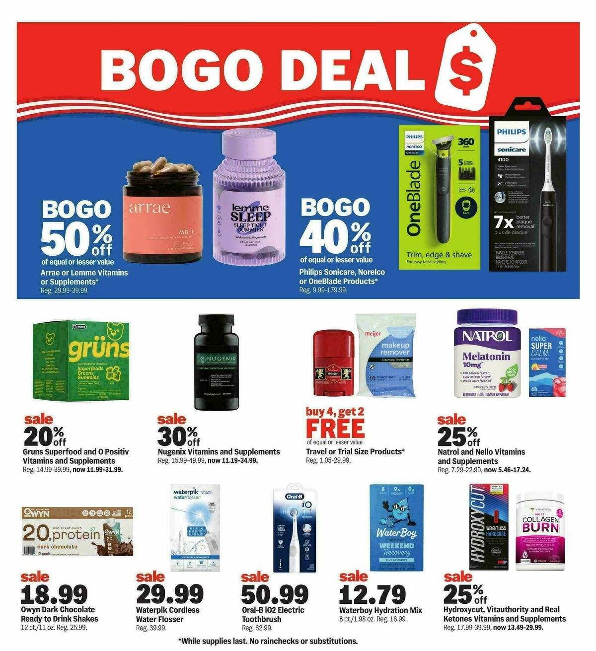Meijer Good Deal Days Weekly Ad from June 24