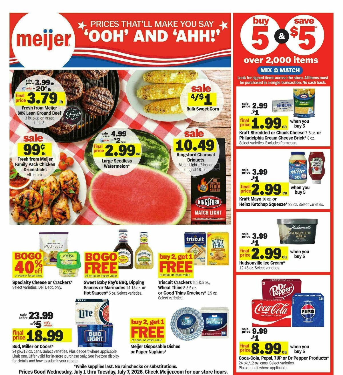 Meijer Weekly Ad from July 1