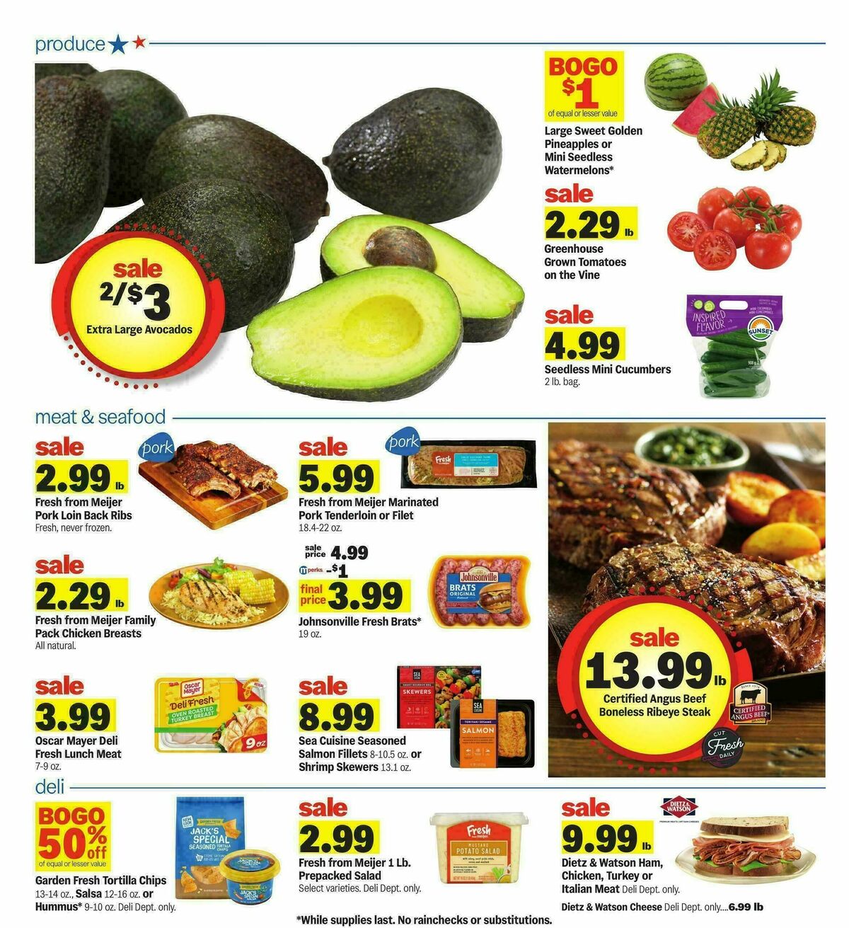Meijer Weekly Ad from July 1