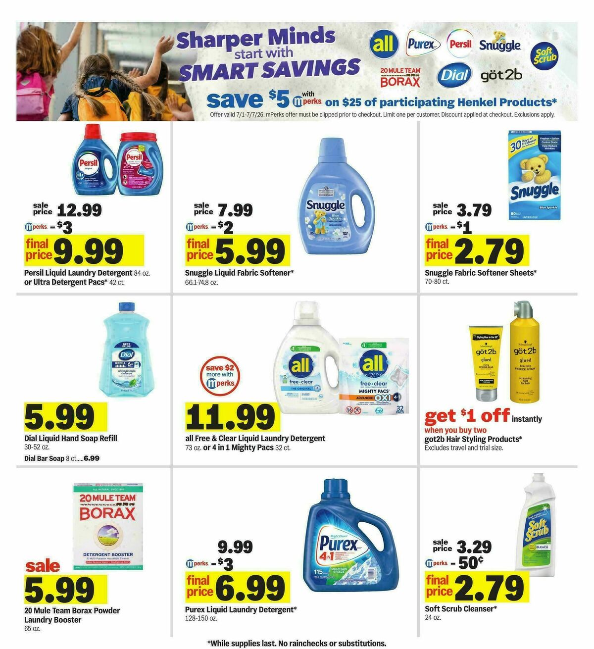 Meijer Weekly Ad from July 1