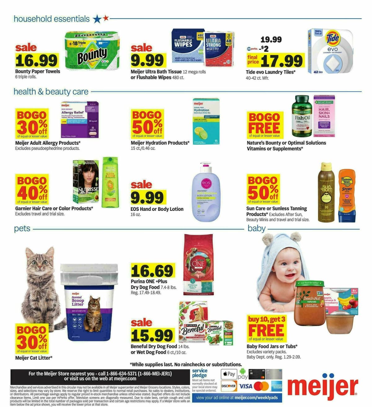 Meijer Weekly Ad from July 1