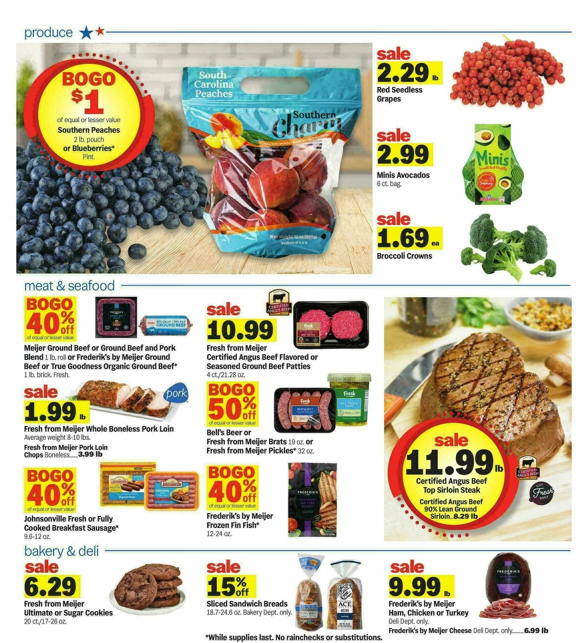 Meijer Weekly Ad from July 8