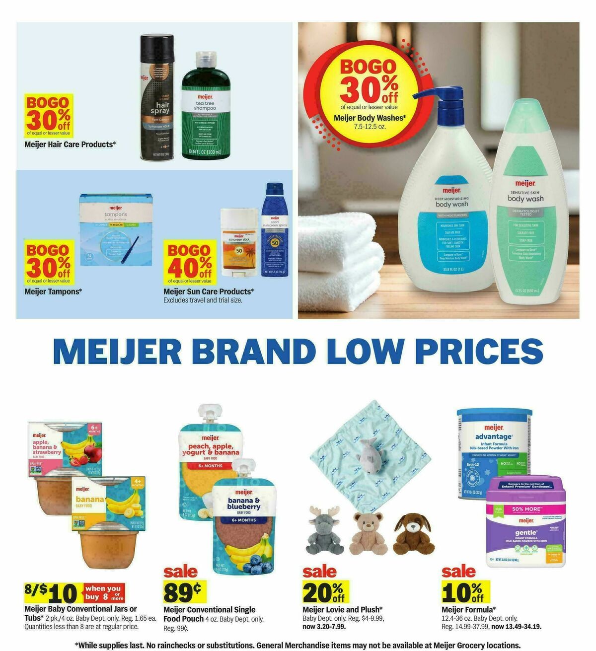 Meijer Weekly Ad from July 8