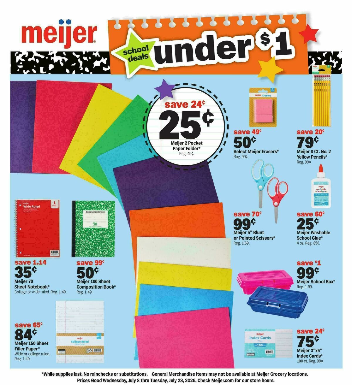 Meijer Weekly Ad from July 8