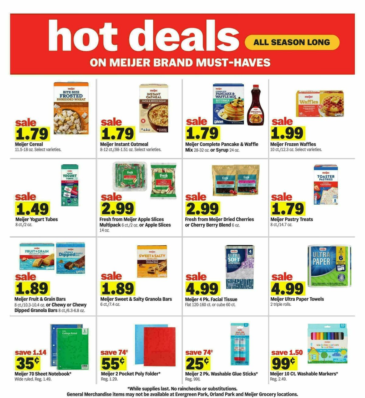 Meijer Weekly Ad from July 15
