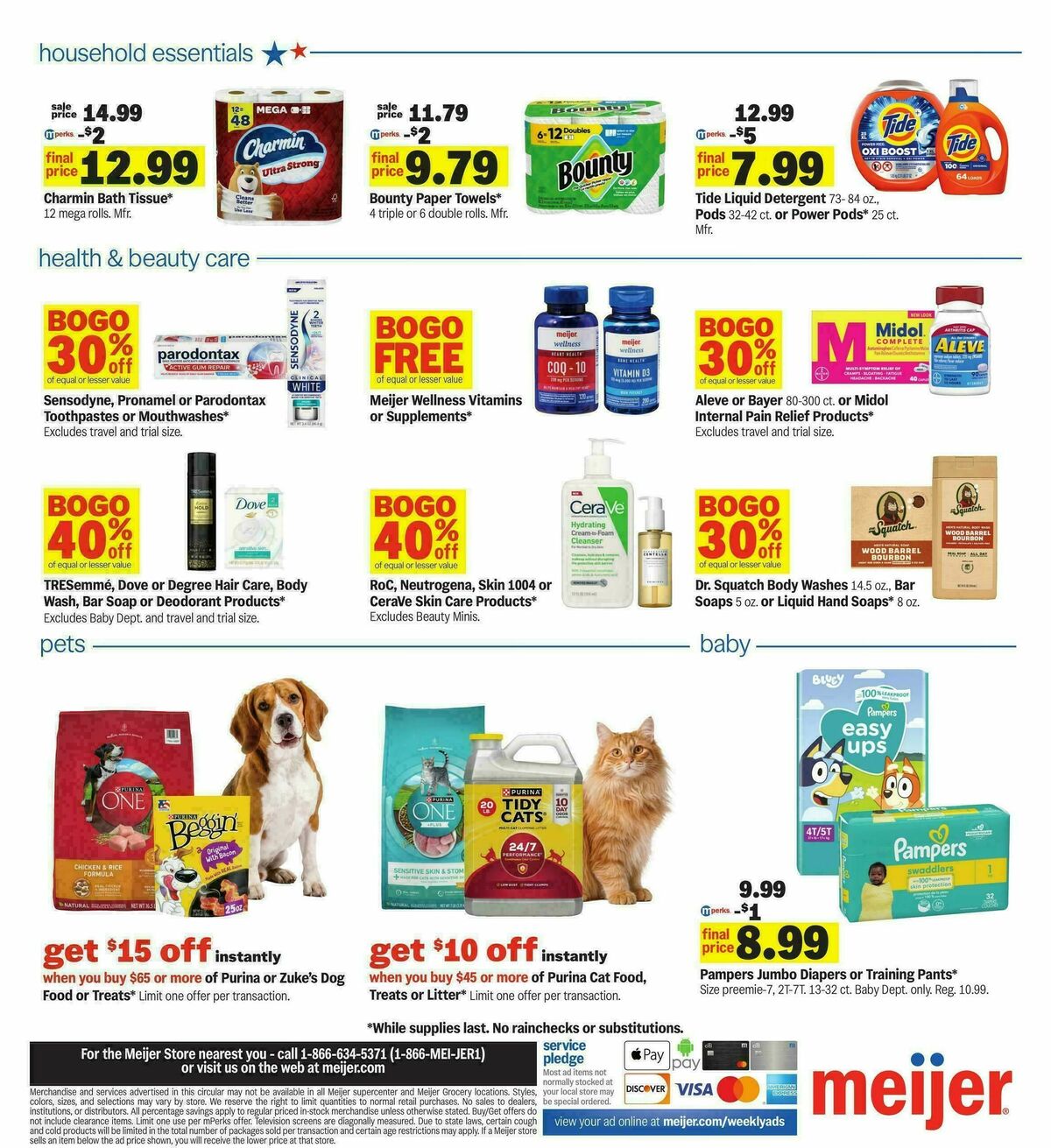 Meijer Weekly Ad from July 15