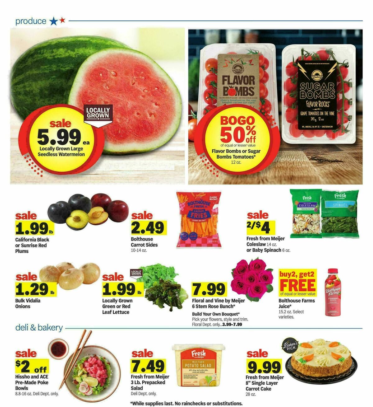 Meijer Weekly Ad from July 22