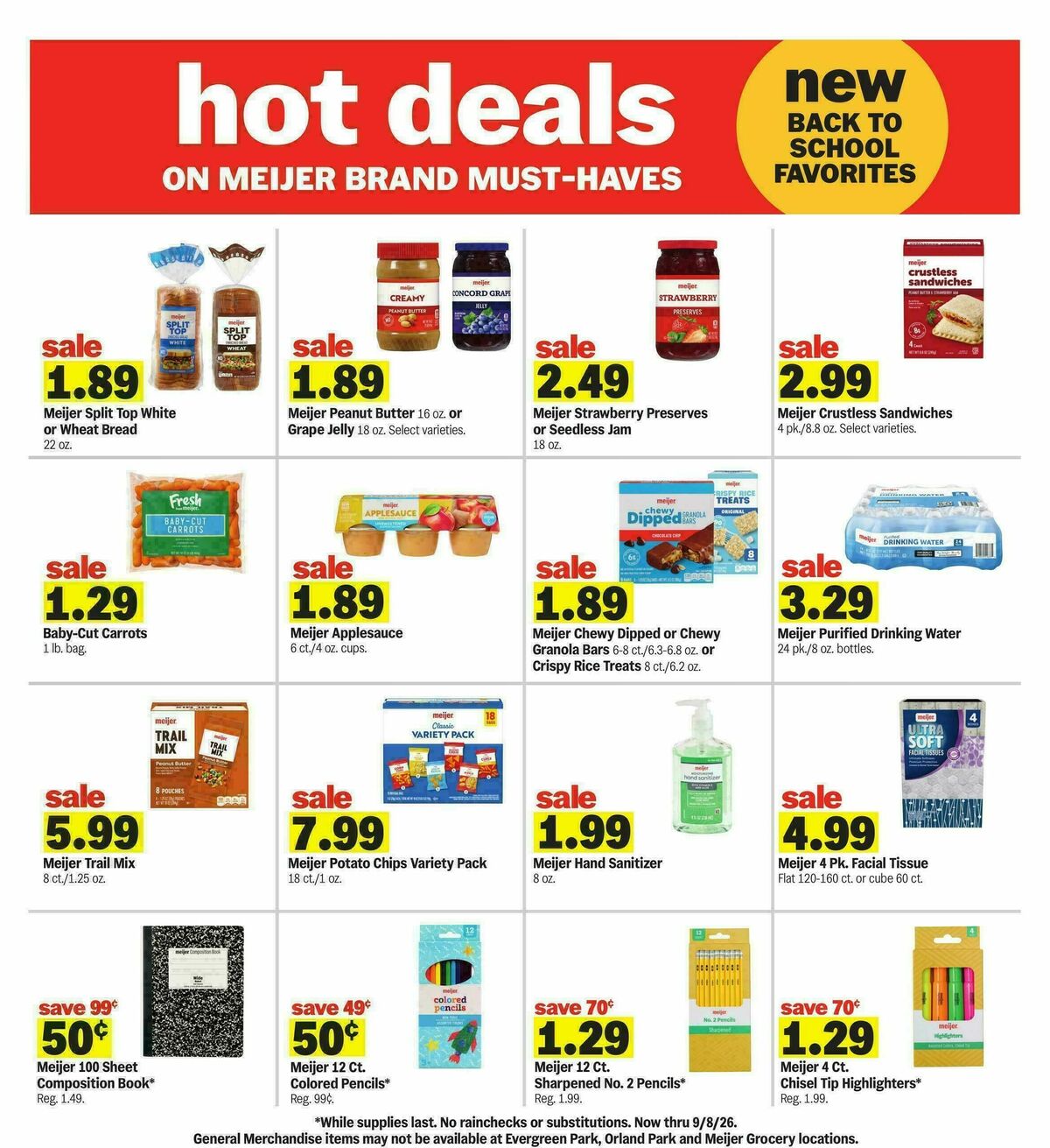 Meijer Weekly Ad from July 22