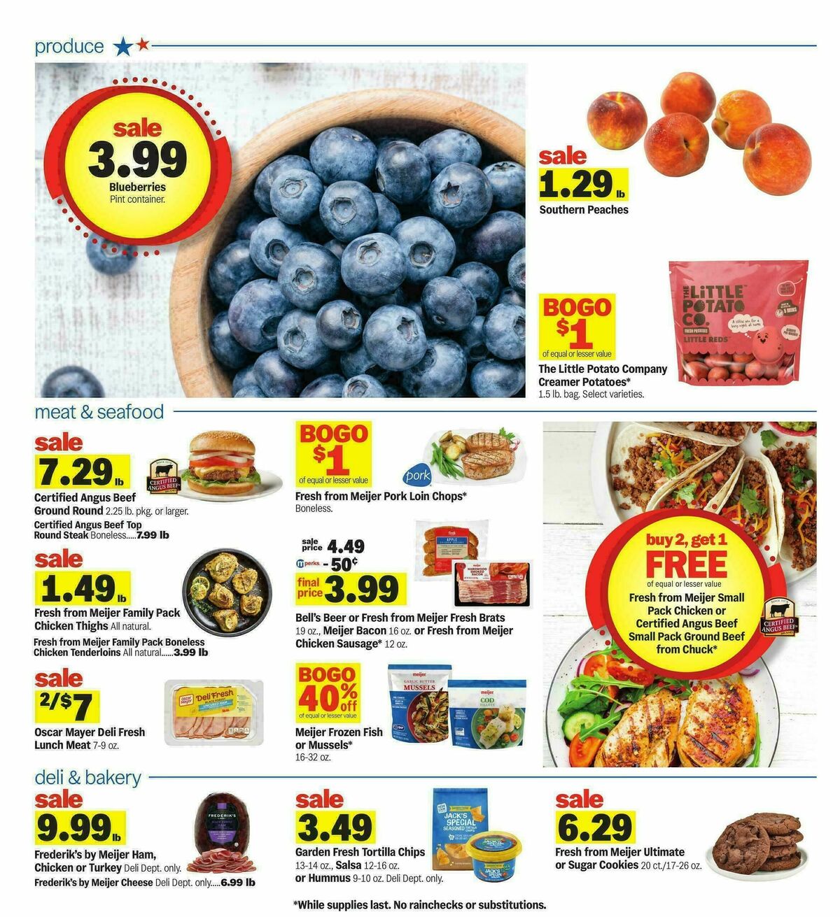 Meijer Weekly Ad from July 22