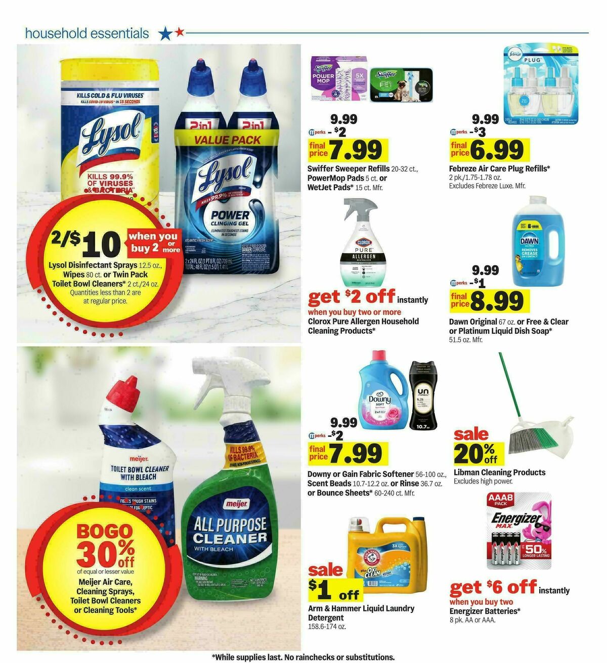 Meijer Weekly Ad from July 22