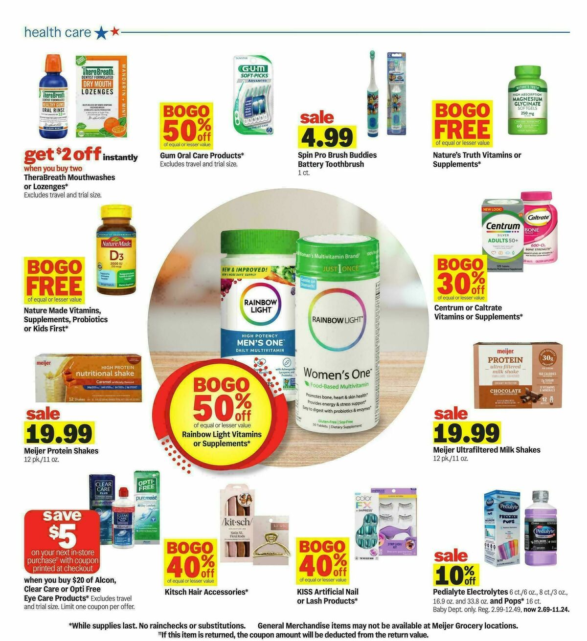 Meijer Weekly Ad from July 22