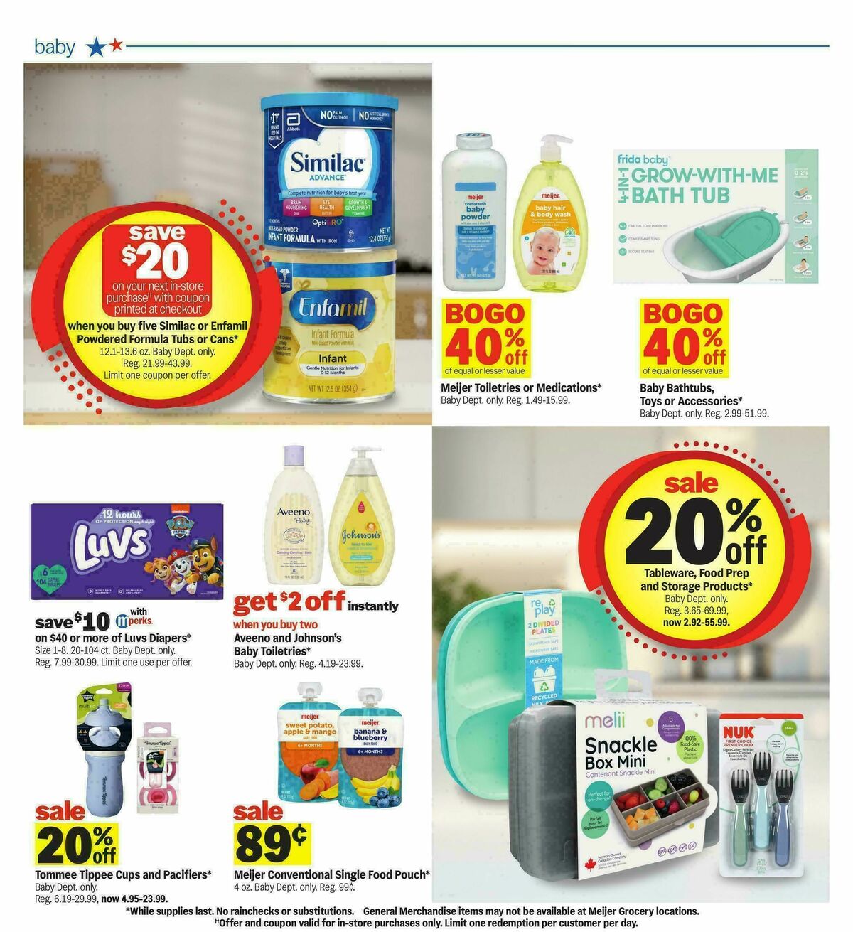 Meijer Weekly Ad from July 22