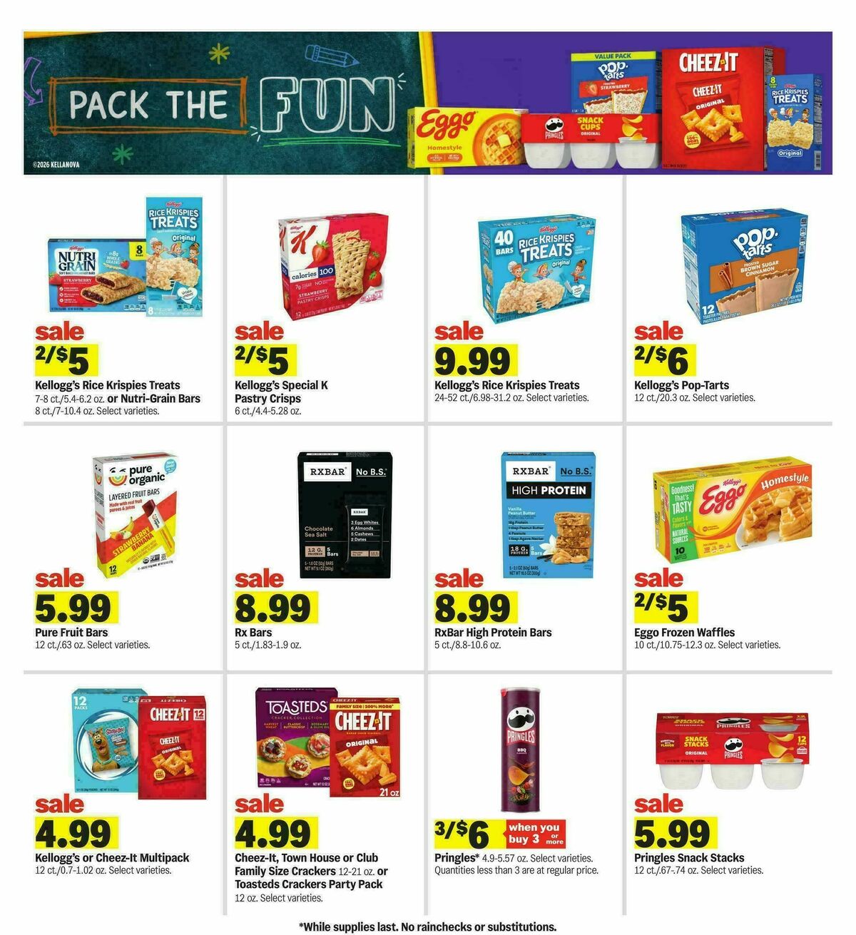 Meijer Weekly Ad from July 22
