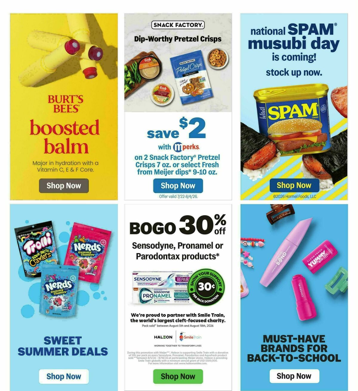 Meijer Weekly Ad from July 22