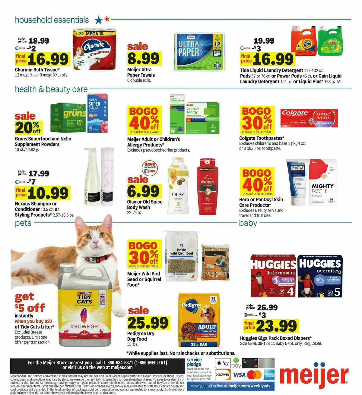 Meijer Weekly Ad from July 22