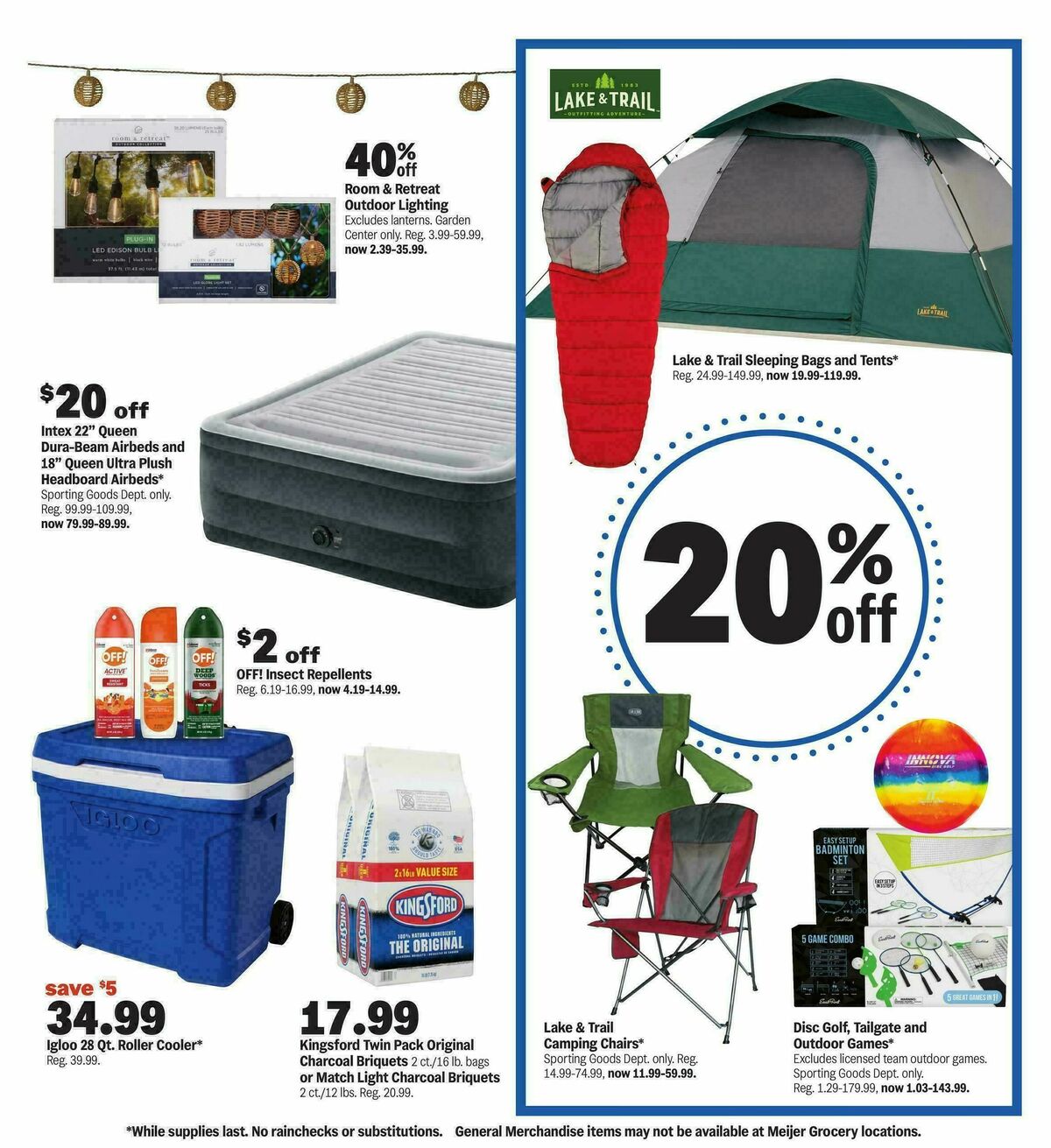 Meijer Storage for study season Weekly Ad from July 22