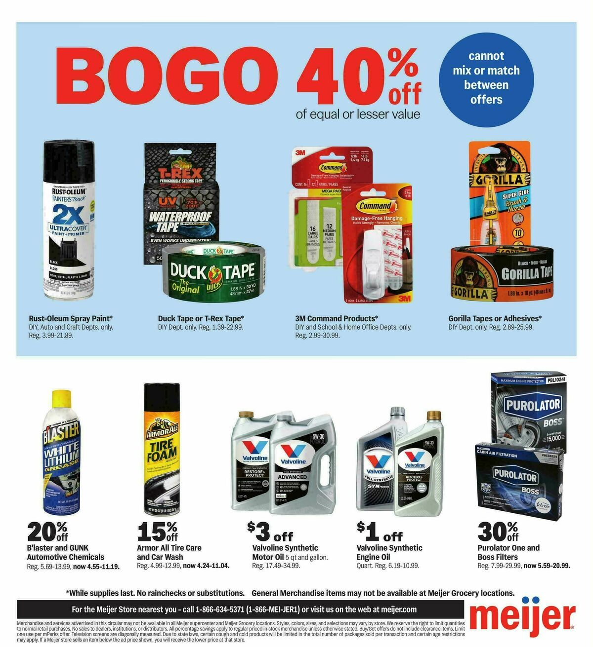 Meijer Storage for study season Weekly Ad from July 22