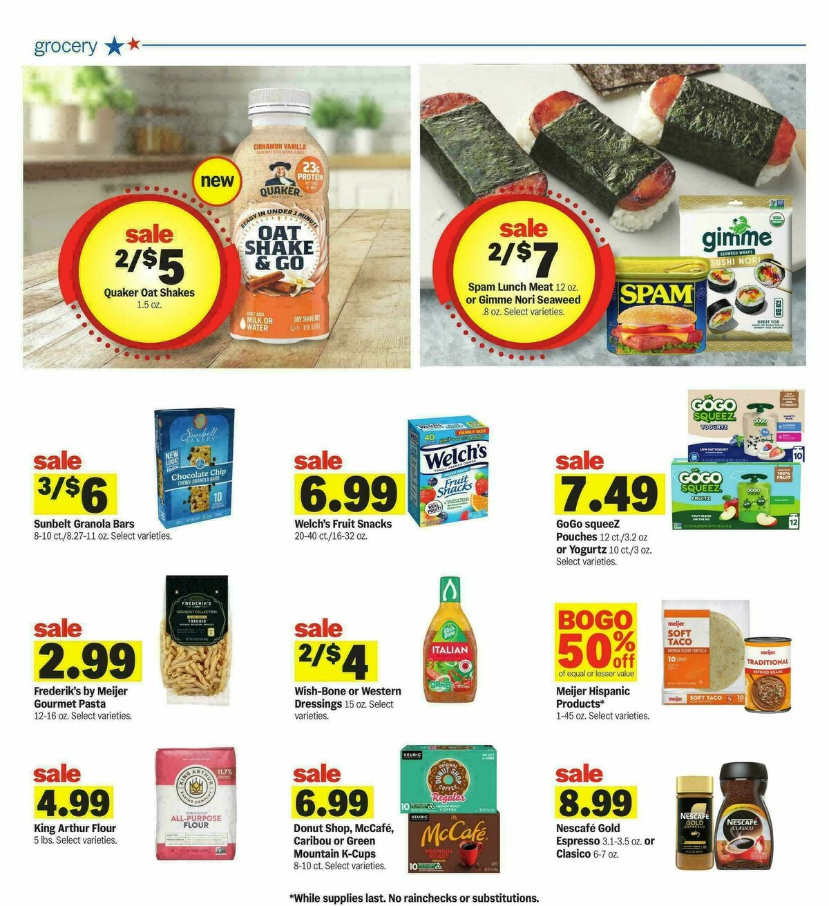 Meijer Weekly Ad from July 29