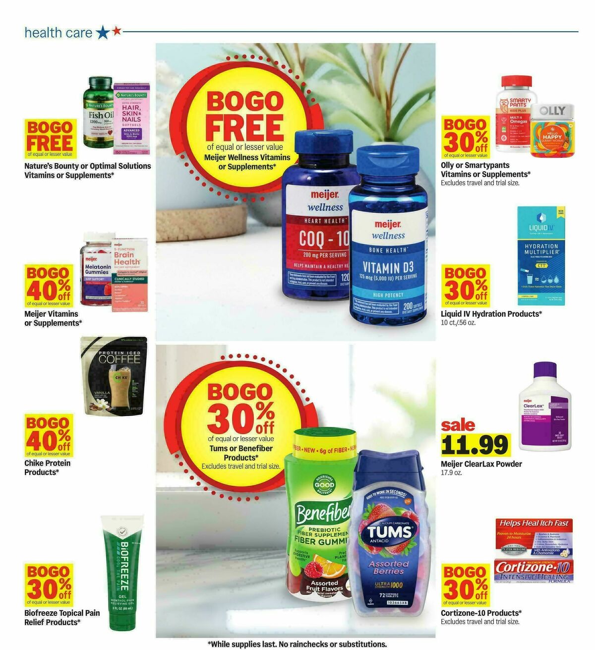 Meijer Weekly Ad from July 29