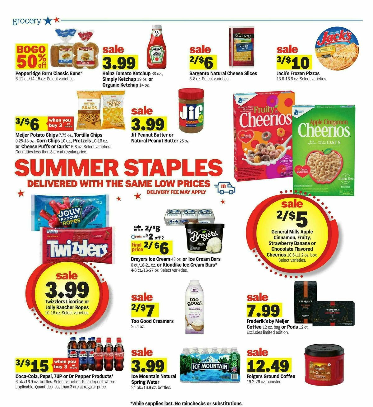 Meijer Weekly Ad from July 29