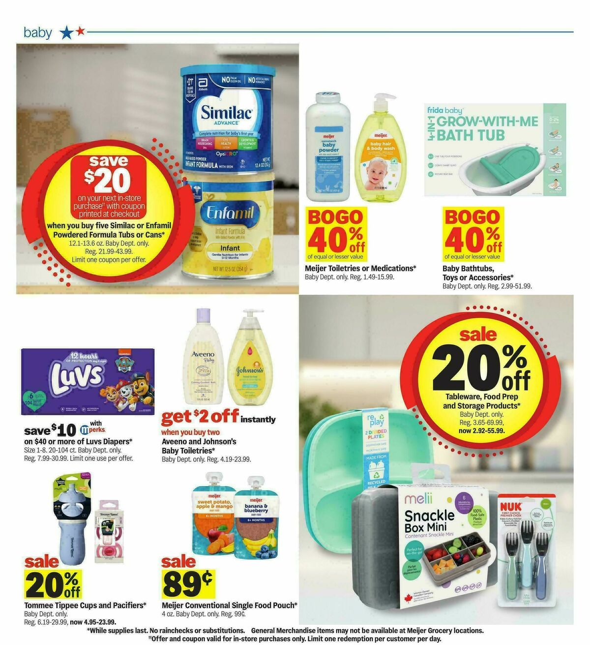 Meijer Weekly Ad from July 29