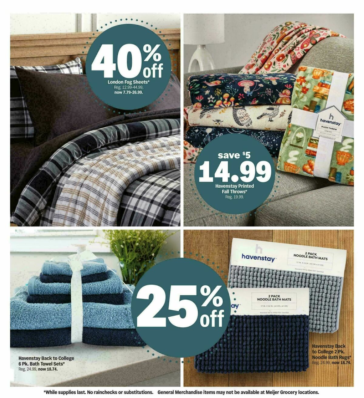 Meijer College vibes. real low prices. Weekly Ad from July 29