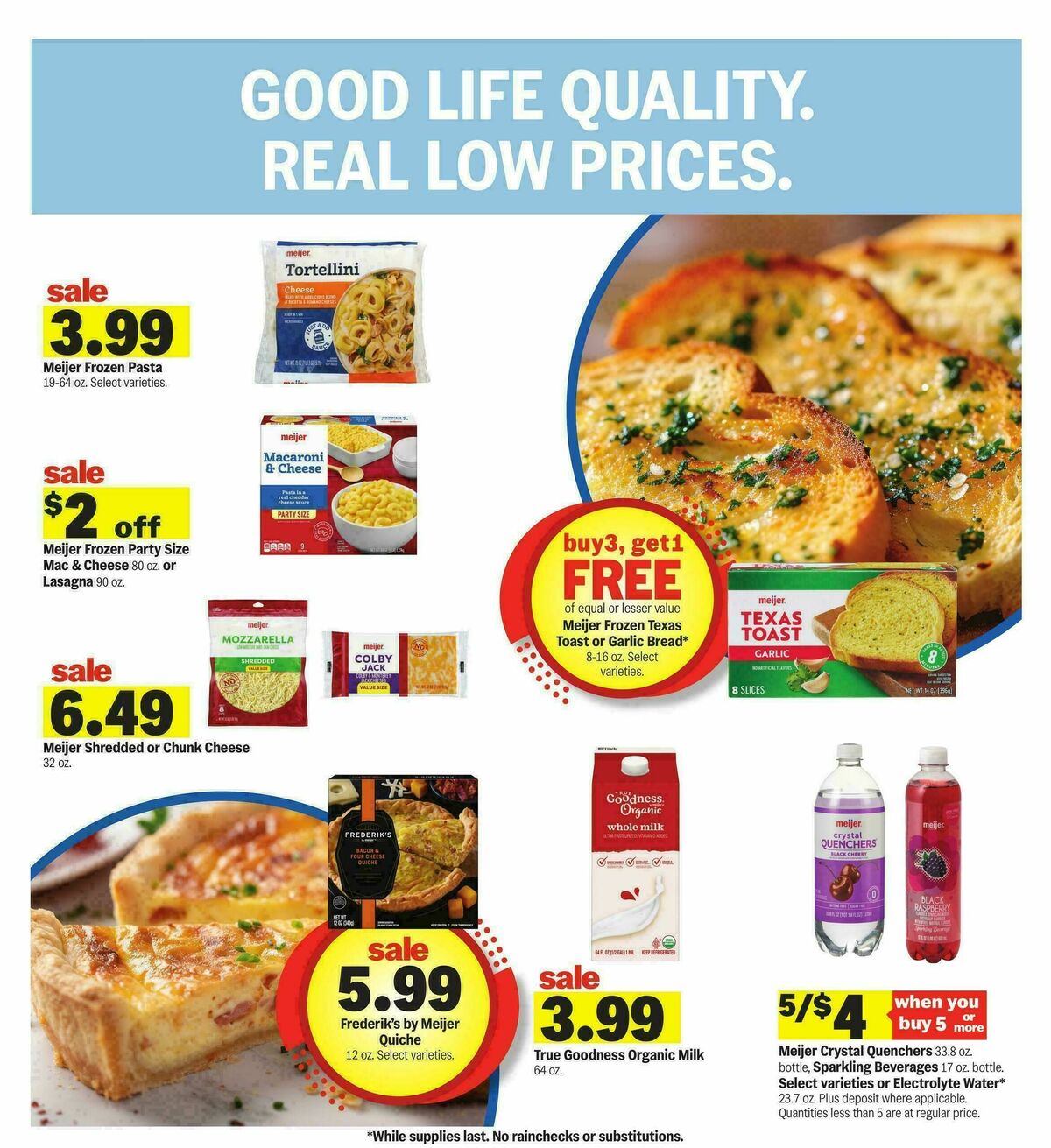 Meijer Weekly Ad from August 5