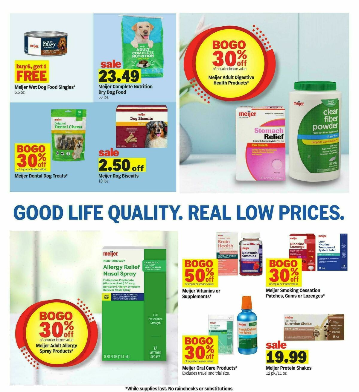 Meijer Weekly Ad from August 5