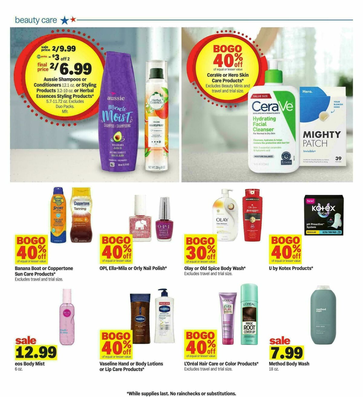 Meijer Weekly Ad from August 5