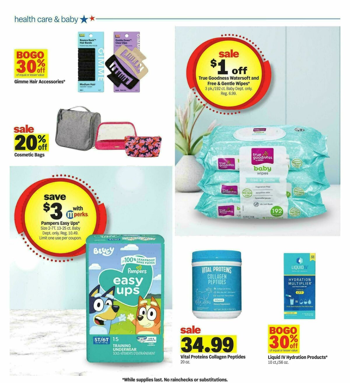 Meijer Weekly Ad from August 5