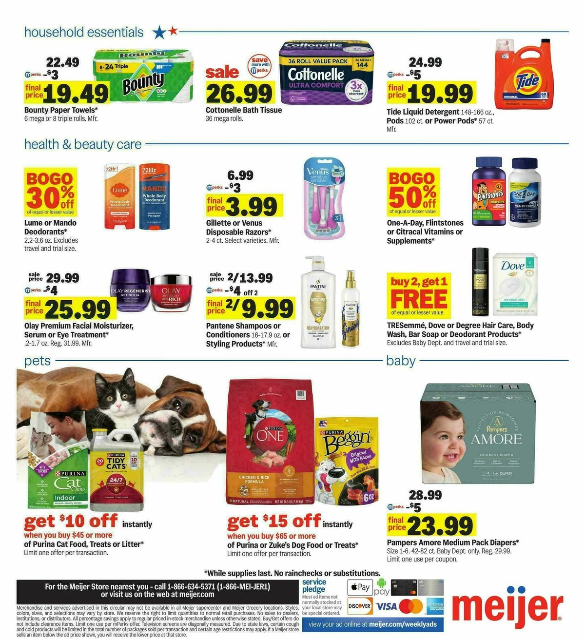 Meijer Weekly Ad from August 5