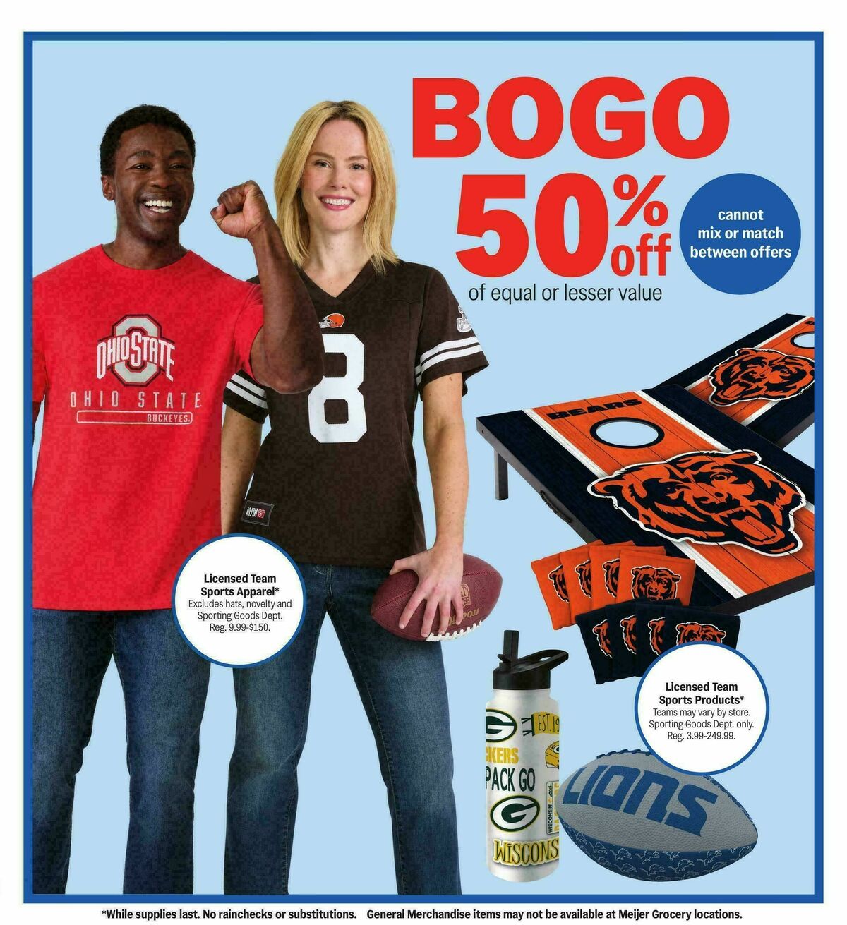 Meijer College vibes. Real low prices. Weekly Ad from August 5
