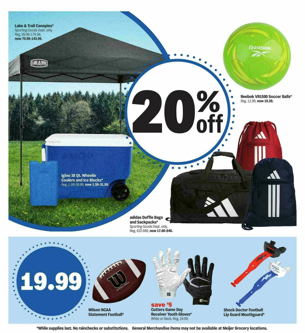 Meijer College vibes. Real low prices. Weekly Ad from August 5