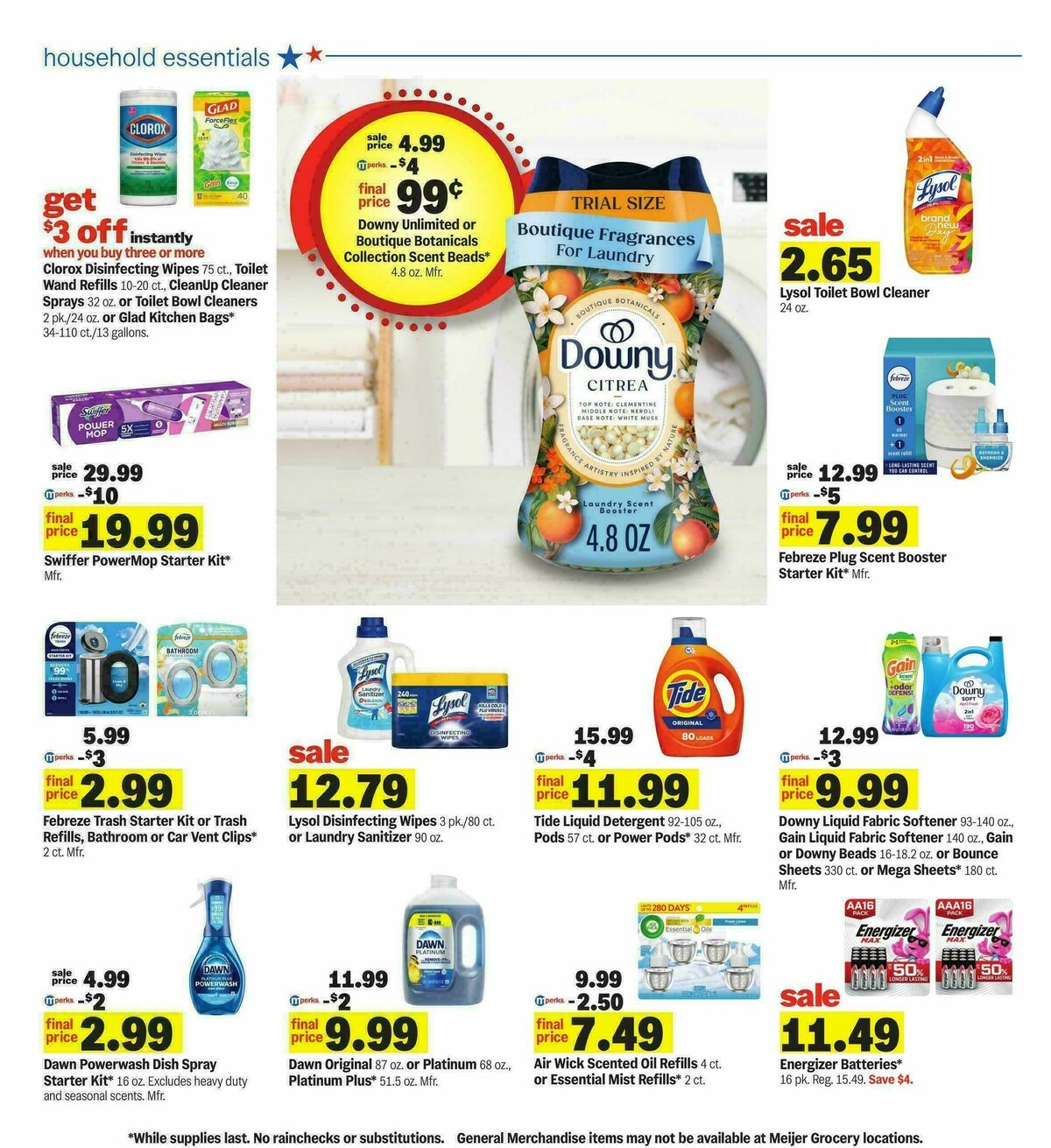 Meijer Weekly Ad from August 12