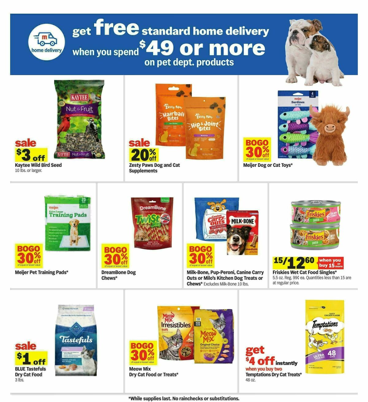 Meijer Weekly Ad from August 12