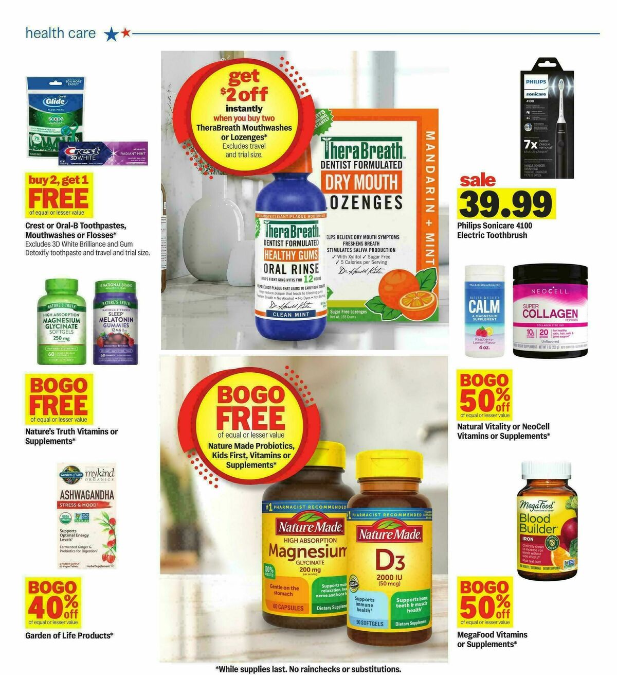 Meijer Weekly Ad from August 12